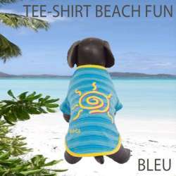 Destockage Tee-Shirt pour chiens Beach Fun de marque : DOOGY