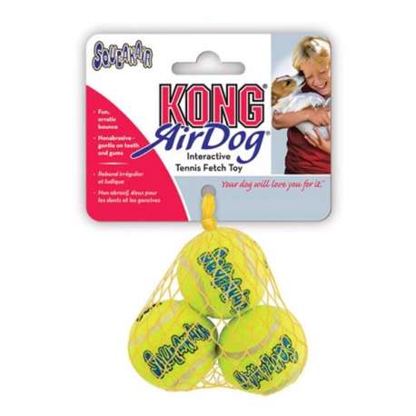 Jouet Kong Squeakair mini Tennis Ball sonore de marque : KONG