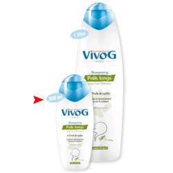 Shampooing pour chiens Vivog Poils longs - 300ml et 1L de marque : VIVOG