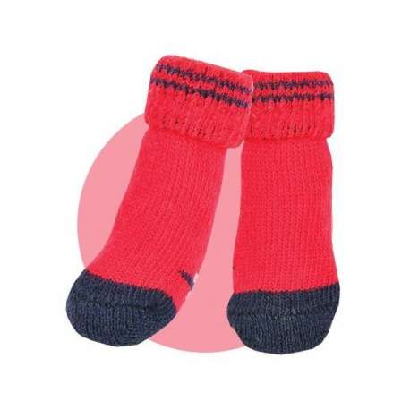 Chaussettes Puppia Rouge de marque :