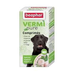 Vermipure comprimés pour grand chien Beaphar de marque : BEAPHAR