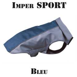 Destockage Imperméable pour chien bleu - Sport de marque : CANISLANA For dogs